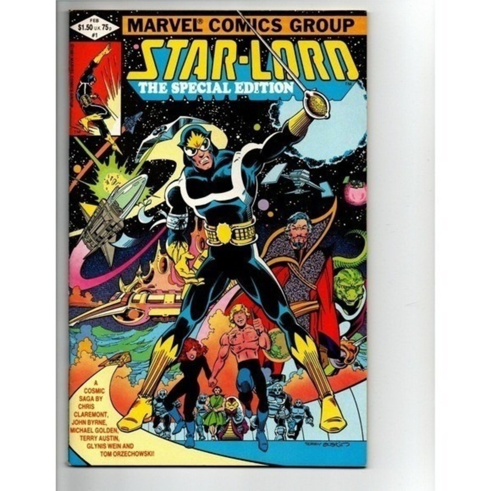 STARLORD #1 The Special Edition 1982 Marvel Comic Byrne Claremont